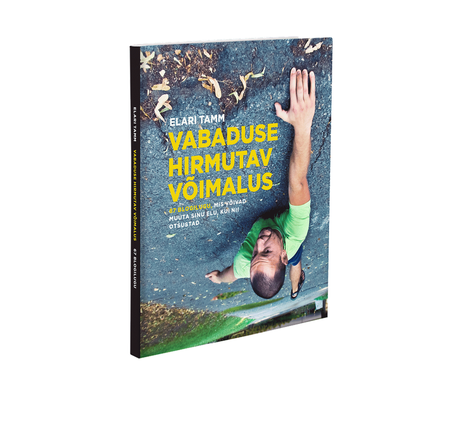 Raamatu „Vabaduse hirmutav võimalus“ kaas